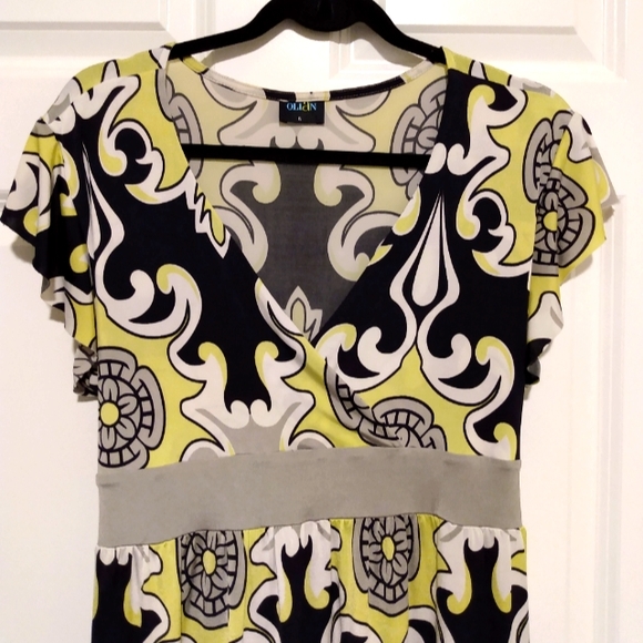 Olian polyester and spandex Maturnity dress XL - Picture 4 of 11